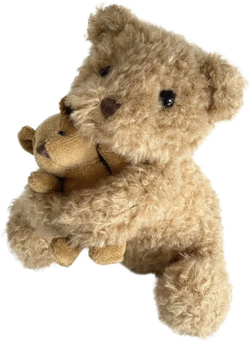 Egmont Toys // knuffel: Beer Eustache met baby 12x12x15