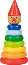 Afbeelding in Gallery-weergave laden, goki  // houten stapeltoren clown