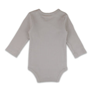 natubini  // overslagromper beige rib