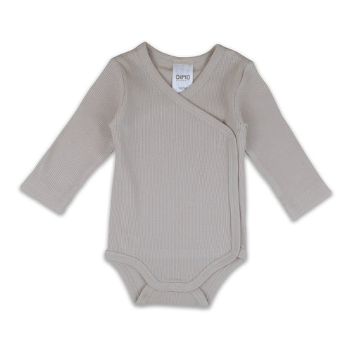 natubini  // overslagromper beige rib