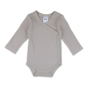 natubini  // overslagromper beige rib