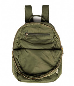 studio noos // green puffy mini backpack