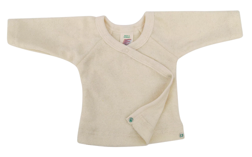 engel natur // badstof overslagshirt new born