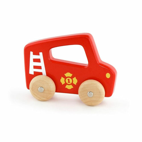 Handy toys // houten brandweerwagen +18 maanden