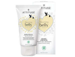 attitude // blooming belly natural stretch oil almond & argan
