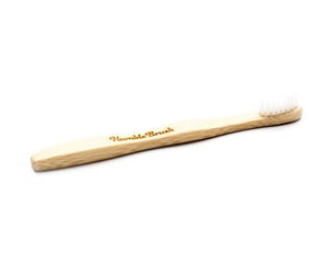 humble brush // bamboe tandenborstel kind wit