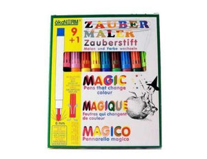 Oekonorm  // magic pen 9 kleuren +  1 geheimschrijver